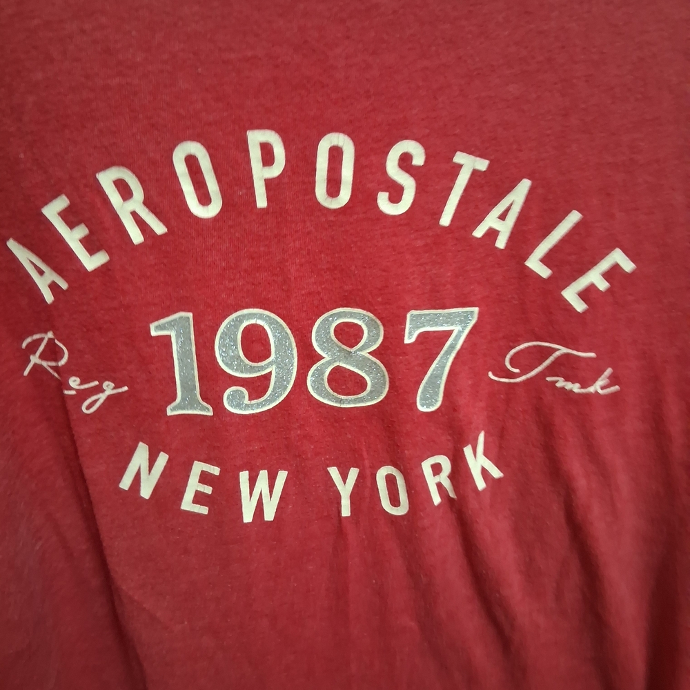 Aeropostale Pink Graphic Tee